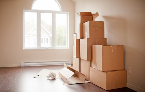 Business stock and equipment stored safely in Palmers Green storage