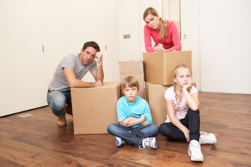 Fragile items carefully wrapped by packing services in Palmersgreen