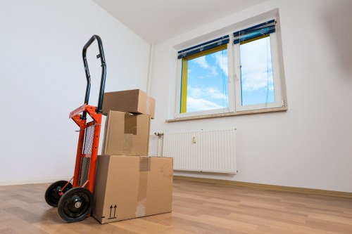 Business relocation support for local removals in Palmersgreen