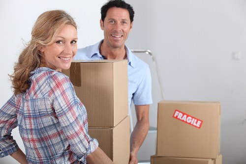 Residential street logistics for small removals in Palmersgreen
